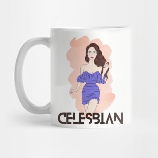 I am a celesbian! Mug